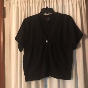 Annie Sue sweater, size M, black